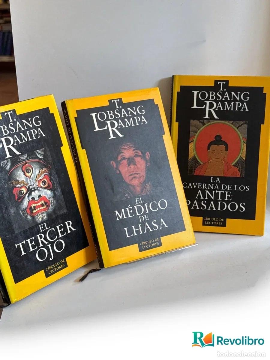 Libros de segunda mano: Lote T. Lobsang Rampa 3 libros