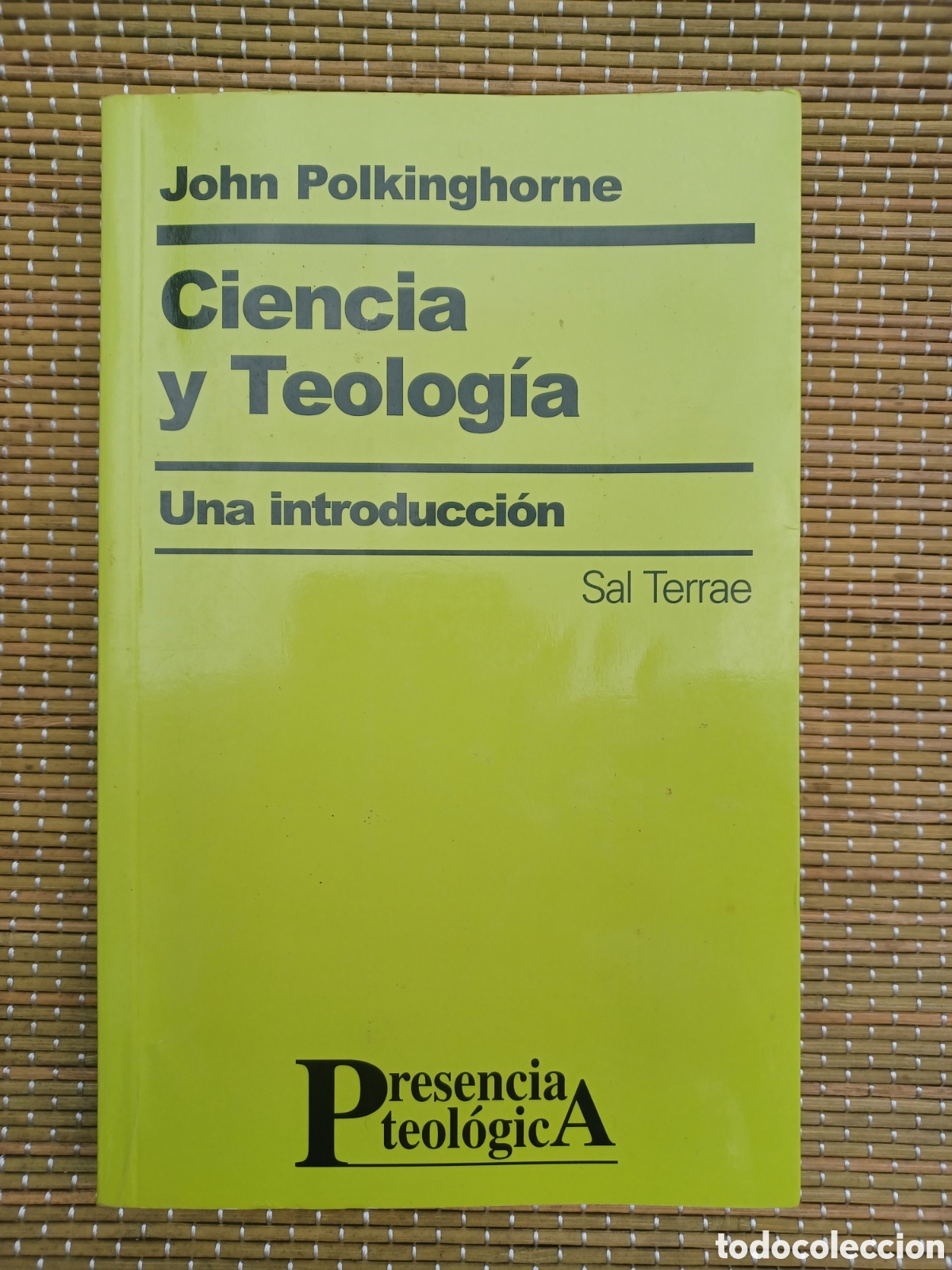 Libros de segunda mano: Ciencia y teolog&iacute;a. Una introducci&oacute;n - POLKINGHORNE, John: