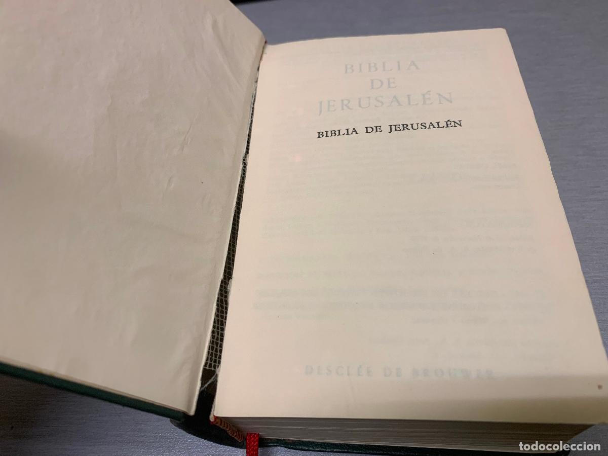 Libros de segunda mano: BIBLIA DE JERUSAL&Eacute;N / DESCL&Eacute;E DE BROUWER 1972 - Foto 2