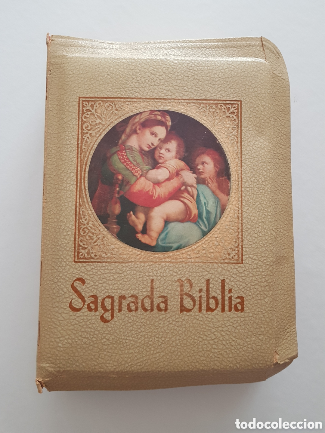 Second hand books: SAGRADA BIBLIA. VERSI&Oacute;N DIRECTA DE LOS TEXTOS PRIMITIVOS.JUAN STRAUBINGER .1974