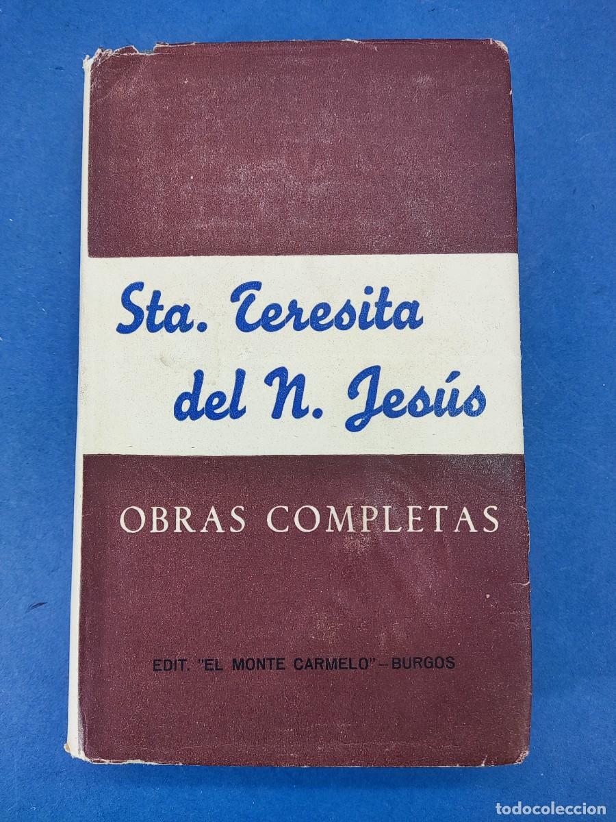 Gebrauchte B&uuml;cher: Sta. TERESITA DEL NI&Ntilde;O JES&Uacute;S. OBRAS COMPLETAS / 3&ordf; ed. 1950. EDITORIAL ''EL MONTE CARMELO''