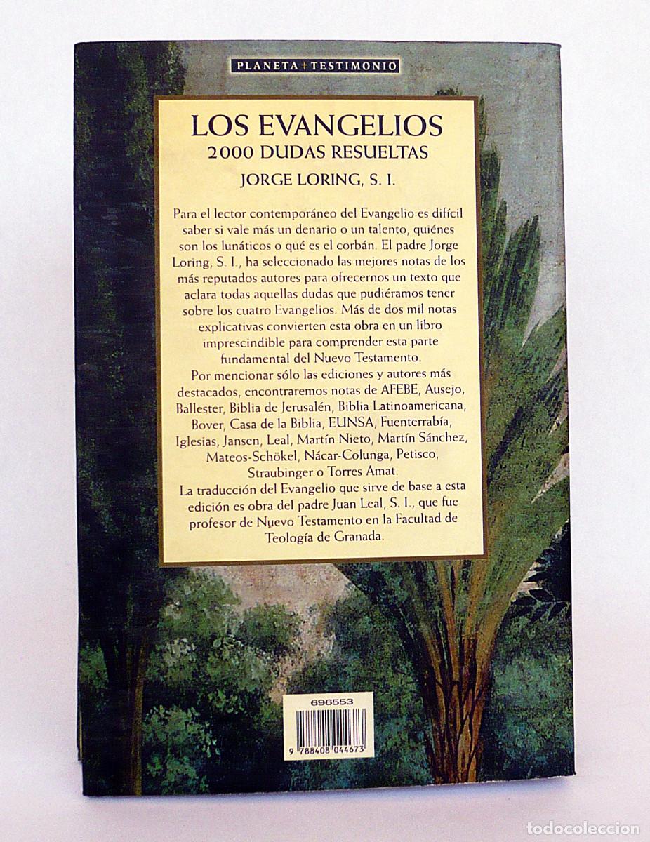 Libros de segunda mano: Los Evangelios, 2000 dudas resueltas - Foto 2