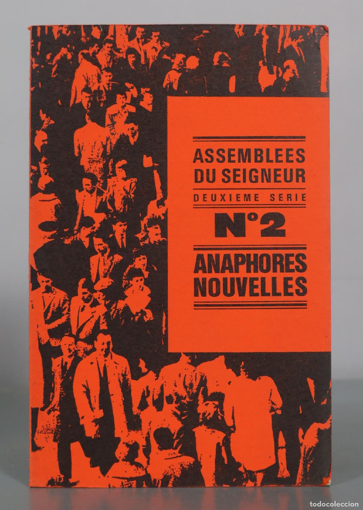 Libros de segunda mano: Assemblees du Seigneur - Deuxieme Serie N 2 - Anaphores Nouvelles - Les Editions du Cerf