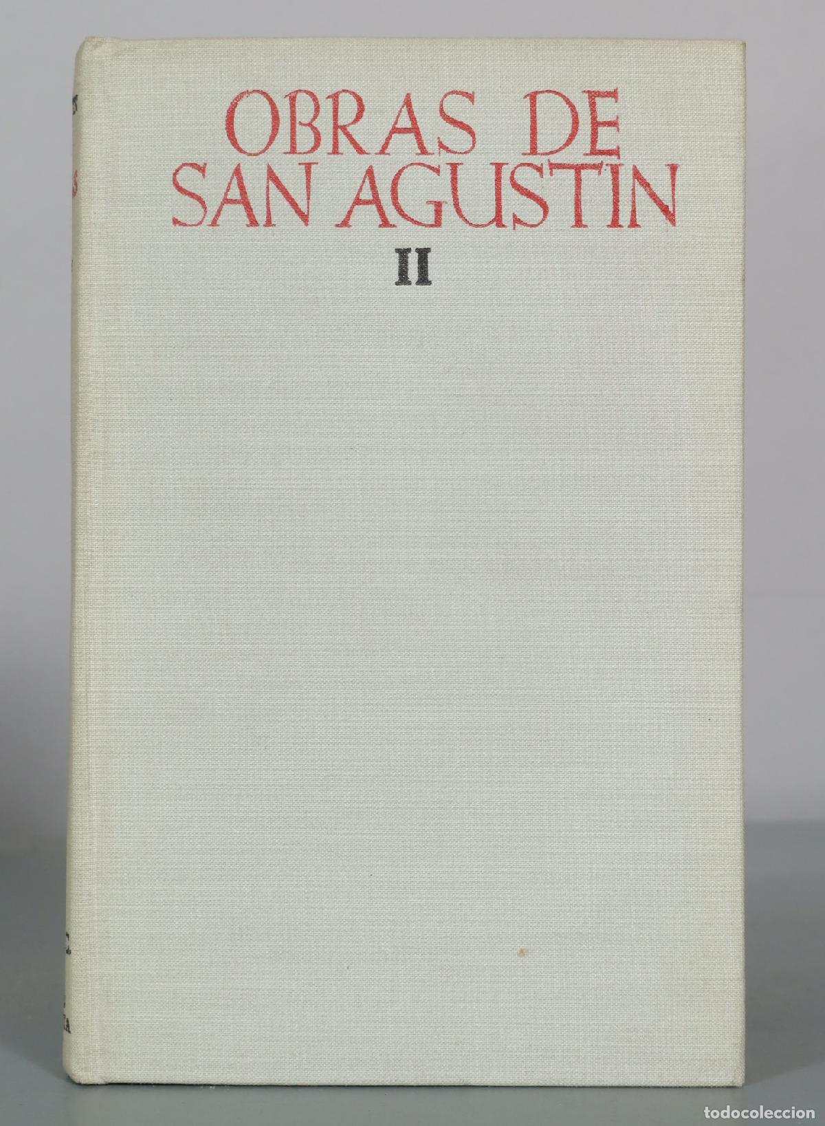 Libros de segunda mano: Obras de San Agust&iacute;n. II: Las Confesiones - San Agust&iacute;n - Biblioteca de Autores Cristianos. 1968
