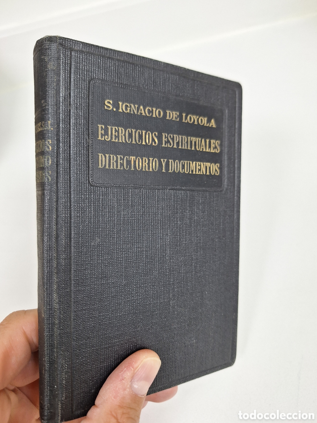 Libros de segunda mano: SAN IGNACIO, Ejercicios espirituales (glosa y vocabulario)