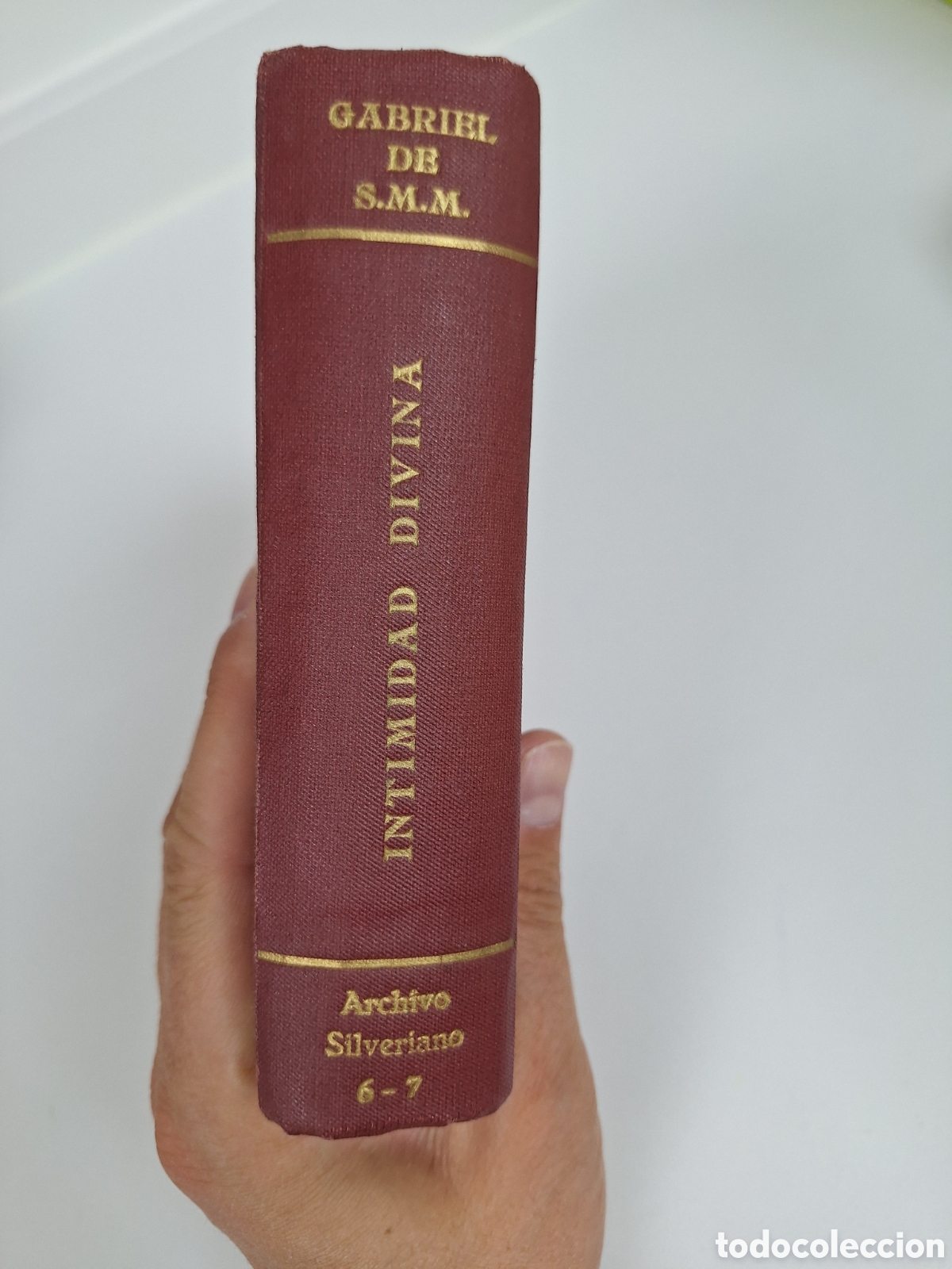 Libros de segunda mano: GABRIEL DE S.M.MAGDALENA, Intimidad divina