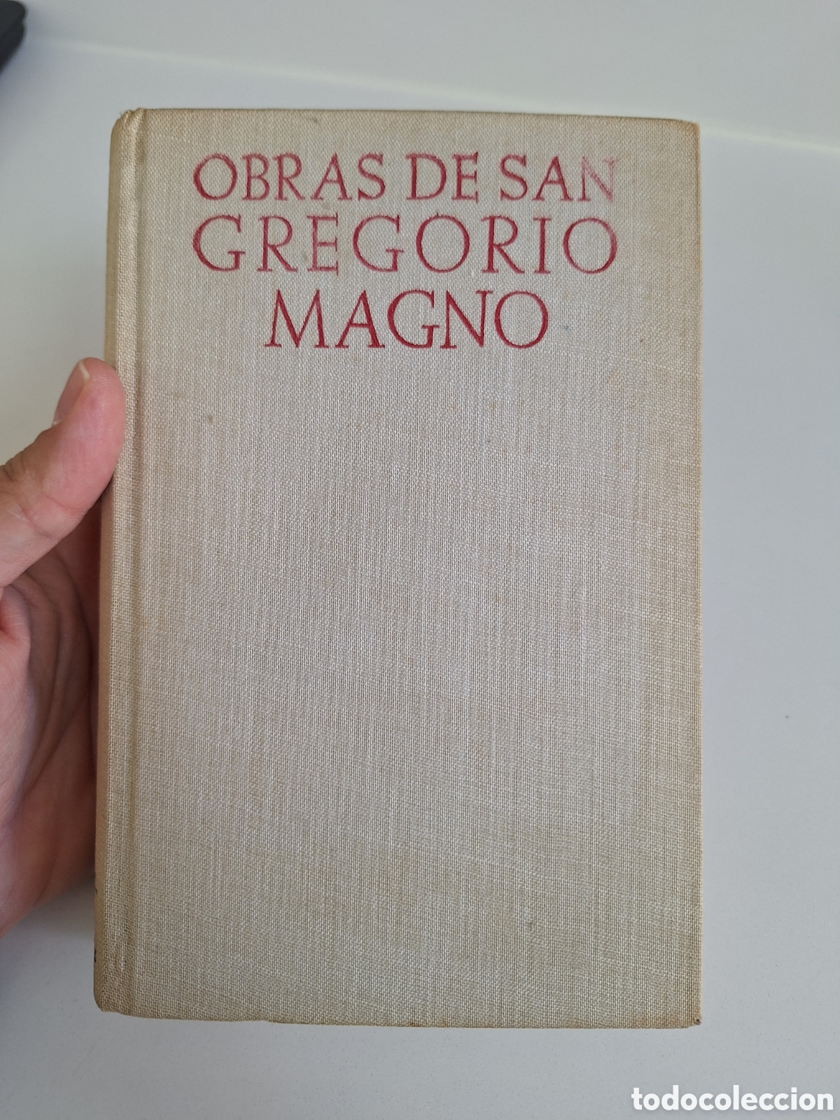 Libros de segunda mano: Obras de San Gregorio Magno, BAC, 1a edicion