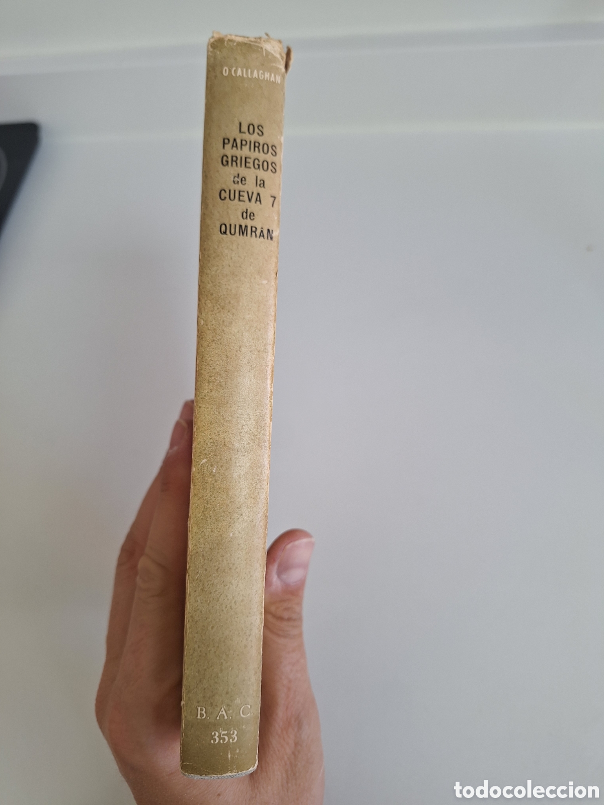 Libros de segunda mano: OCALLAGHAN, Los papiros griegos de Qumran - Foto 4