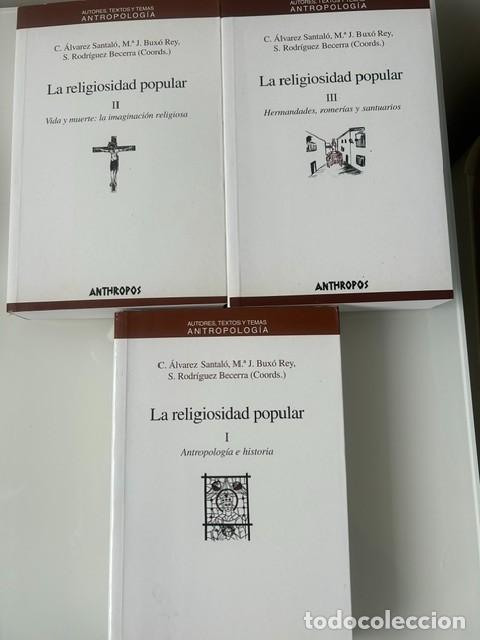 Libros de segunda mano: La religiosidad popular -&Aacute;lvarez Santal&oacute;-