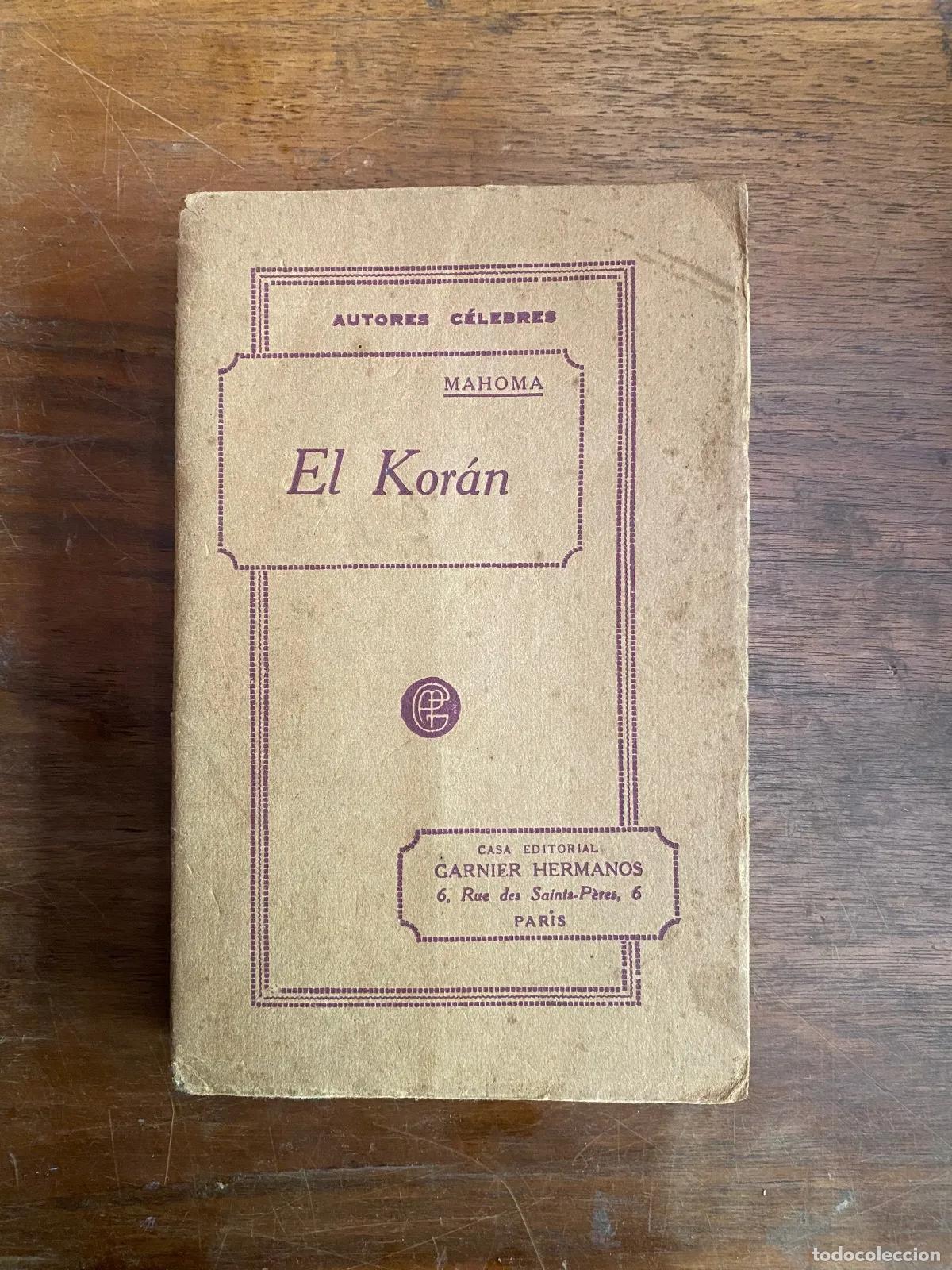 Libros de segunda mano: Mahoma - El Koran