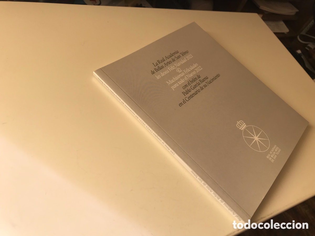 Libros de segunda mano: La Real Academia de arte de San Telmo les desea feliz Navidad 2021