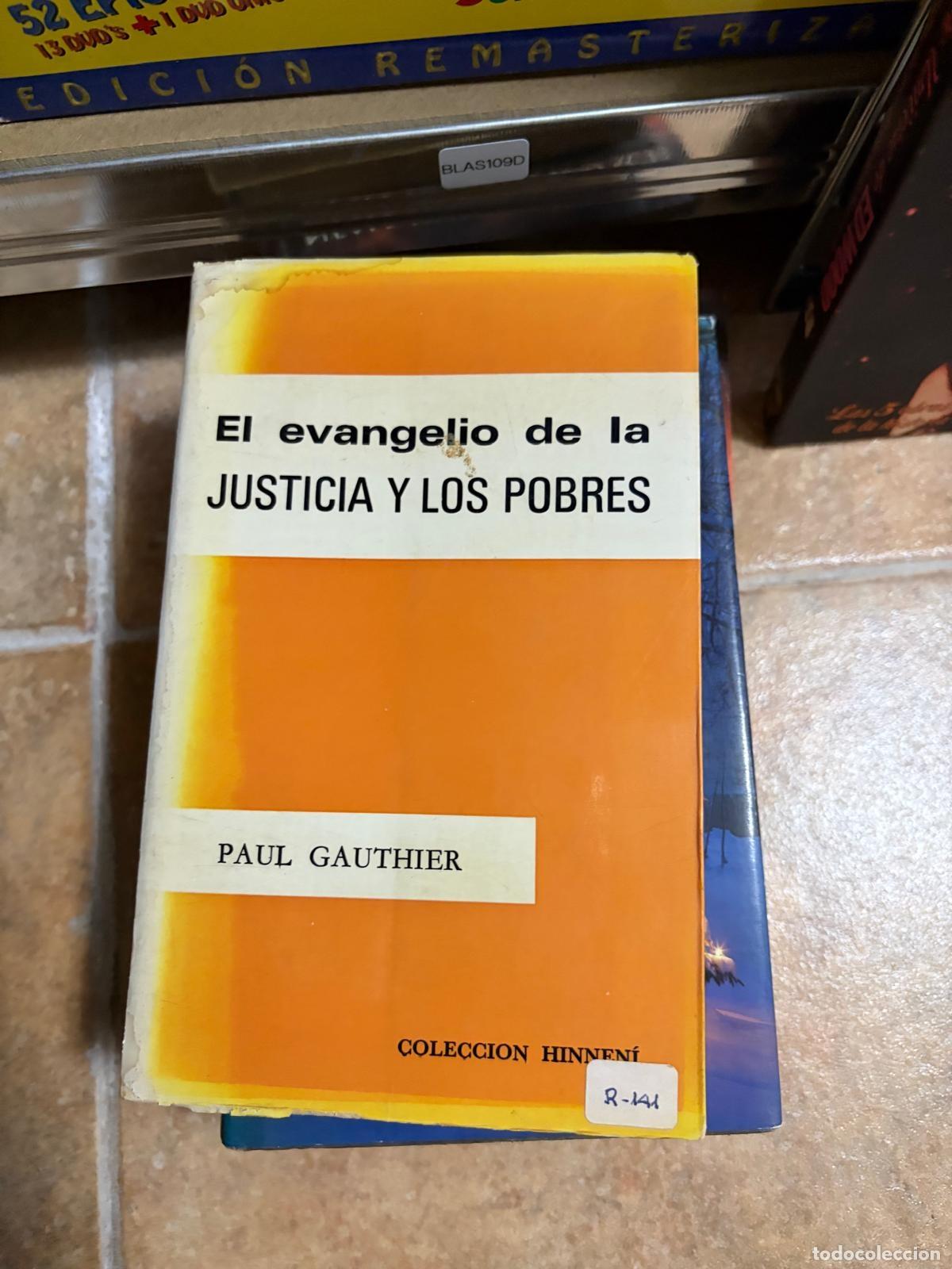 Libros de segunda mano: BLAS109D Paul Gauthier El evangelio de la justicia y los pobres