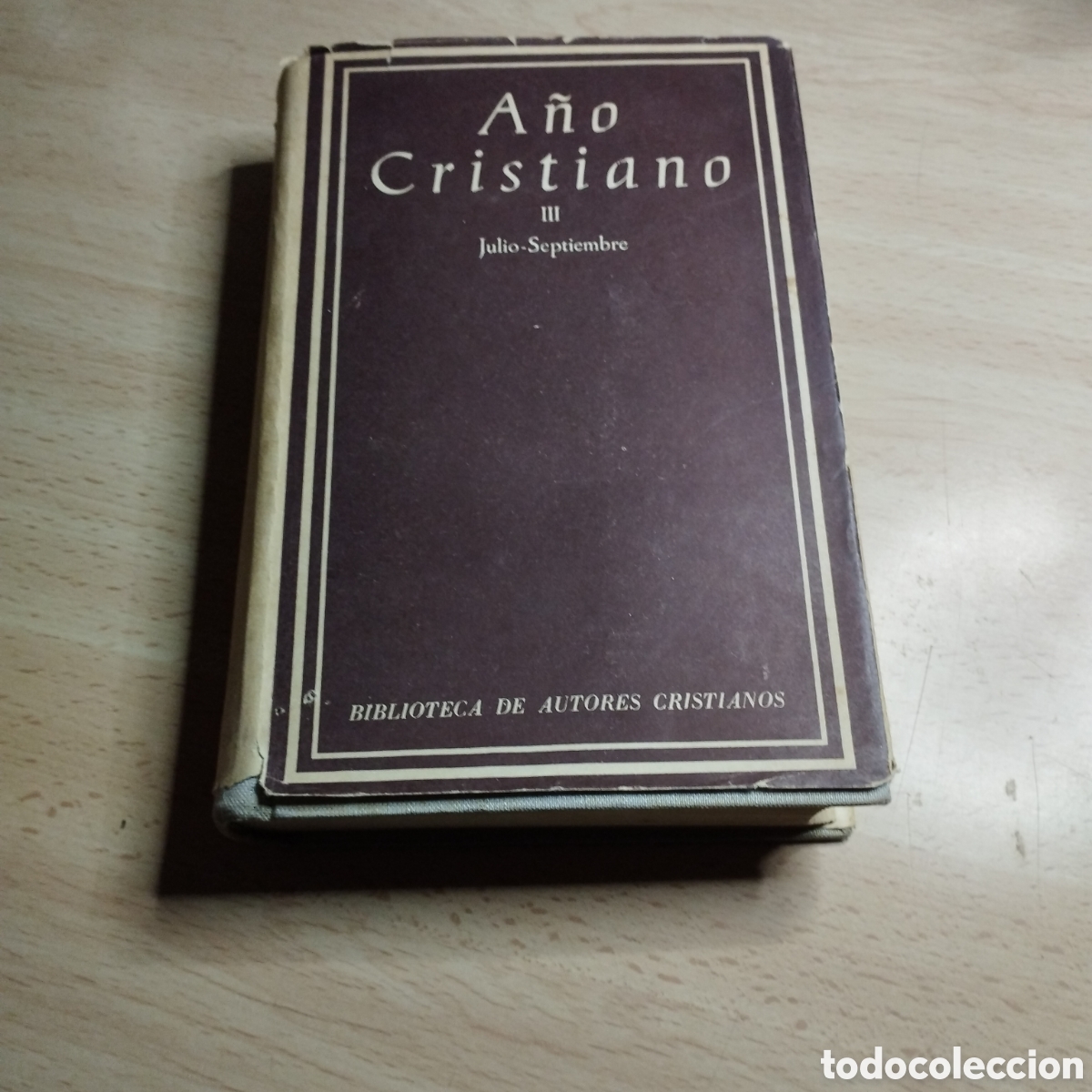 Libros de segunda mano: A&ntilde;o Cristiano. Vol lll. 1959.BAC. Biblioteca de Autores Cristianos.