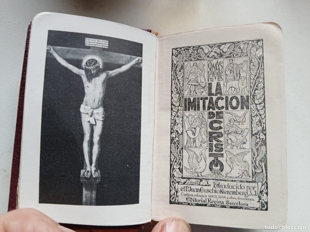 Libros de segunda mano: La Imitaci&oacute;n de Cristo - Ed. Regina 1946 (Miniatura con Estuche Original)