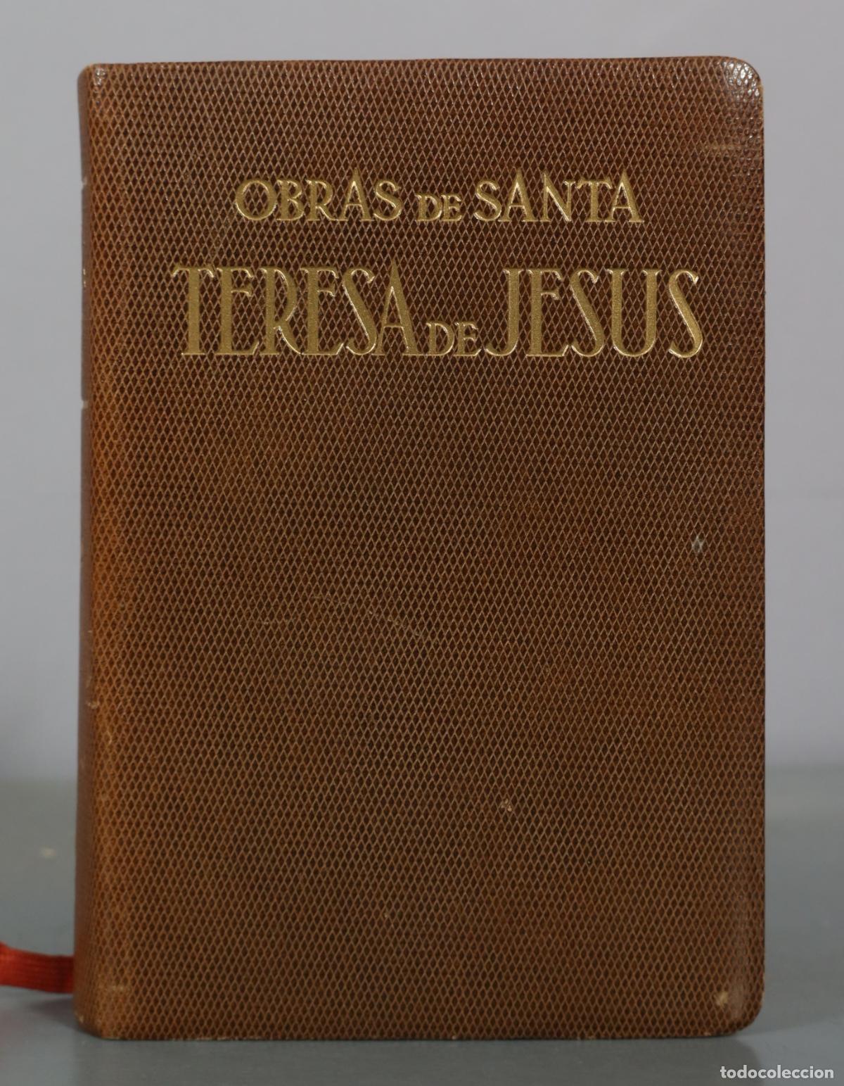 Libros de segunda mano: Obras - Santa Teresa de Jes&uacute;s - Octava Edici&oacute;n - Editorial Apostolado de la Prensa