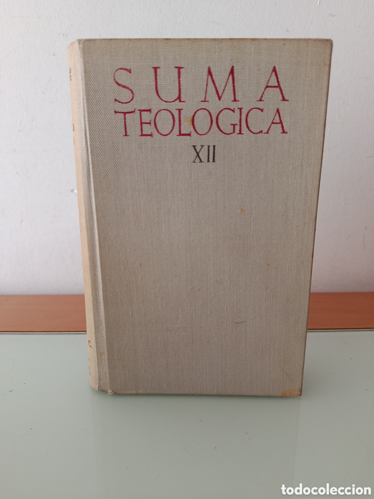 Libros de segunda mano: SANTO TOMAS DE AQUINO SUMA TEOLOG&Iacute;CA TOMO XII