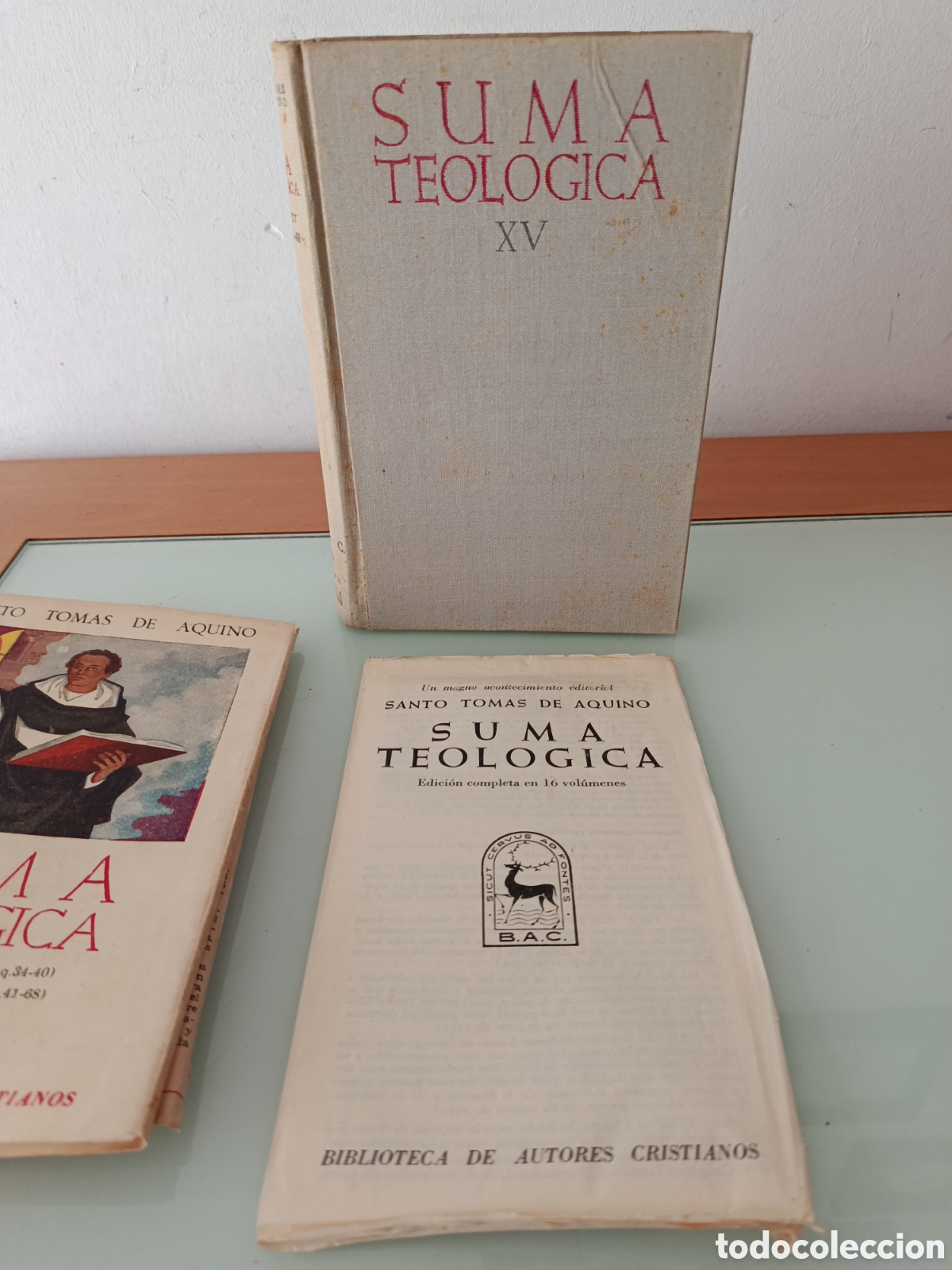 Libros de segunda mano: SANTO TOM&Aacute;S DE AQUINO SUMA TEOLOG&Iacute;CA TOMO XV
