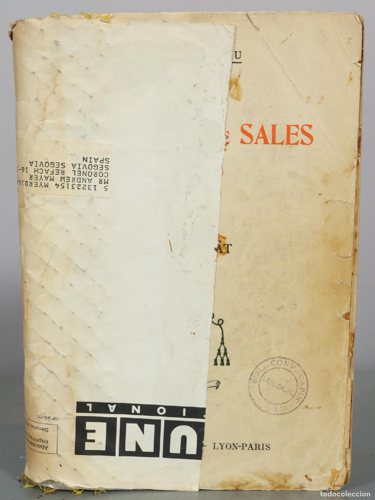 Libros de segunda mano: Saint Fran&ccedil;ois de Sales: L'&Eacute;piscopat 1602-1622- Chanoine Francis Trochu - Librairie Catholique