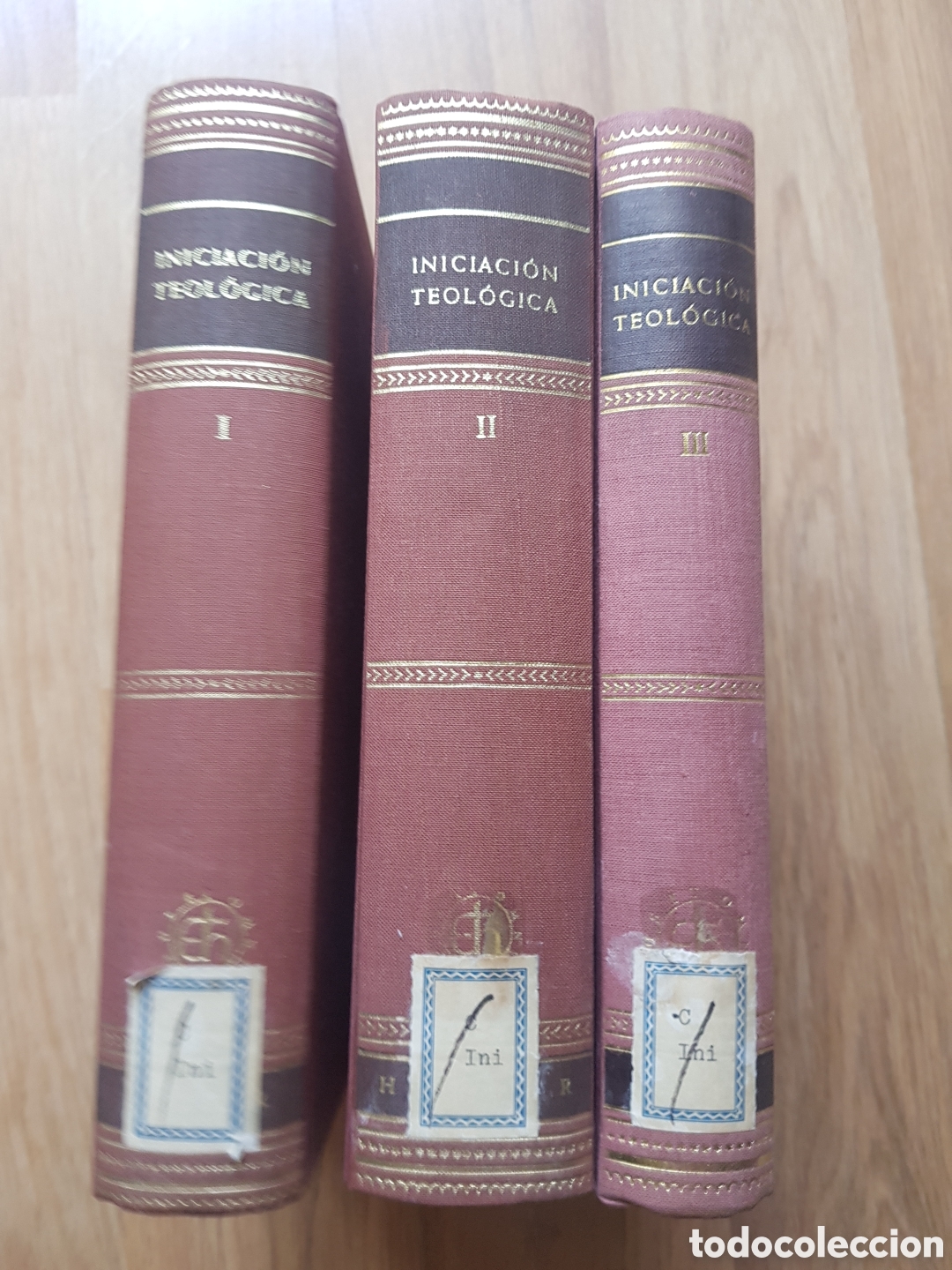 Libros de segunda mano: Iniciacion teologica. 3 tomos. Herder