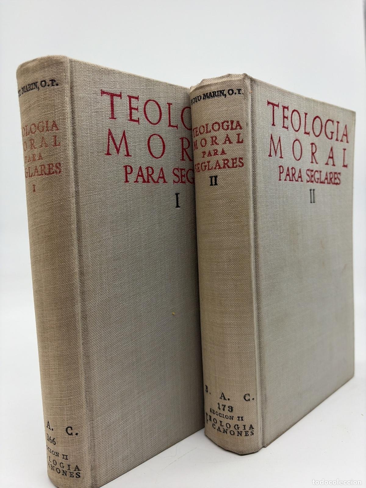 Libros de segunda mano: Teologia moral para seglares 2 tomos | Antonio Royo Marin | BAC