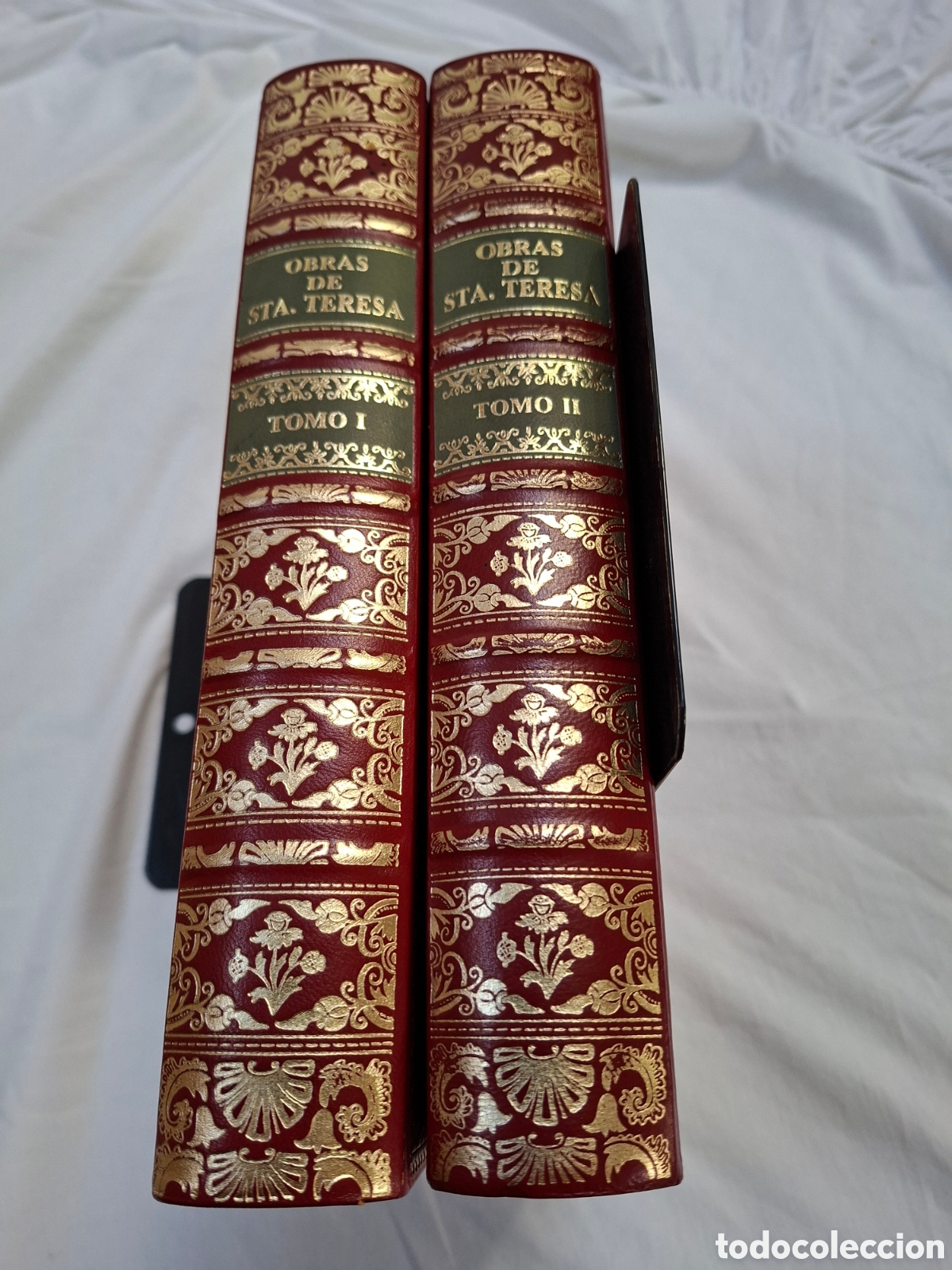 Libros de segunda mano: Obras de Santa Teresa de Jes&uacute;s - 2 Tomos (C&iacute;rculo del Bibli&oacute;filo, 1982) - Edici&oacute;n Limitada y Numerad