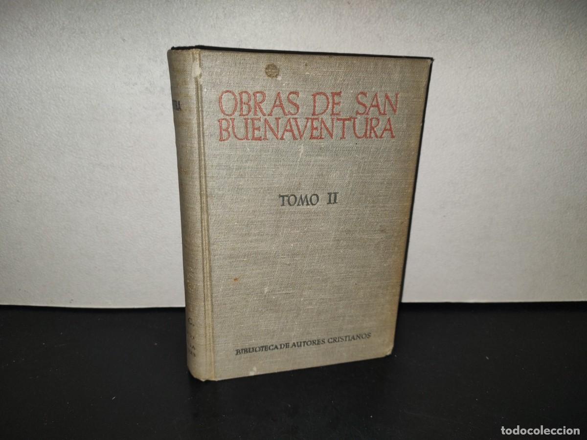 Libros de segunda mano: 222- Obras De San Buenaventura II - Biblioteca De Autores Cristianos, Madrid - 1946