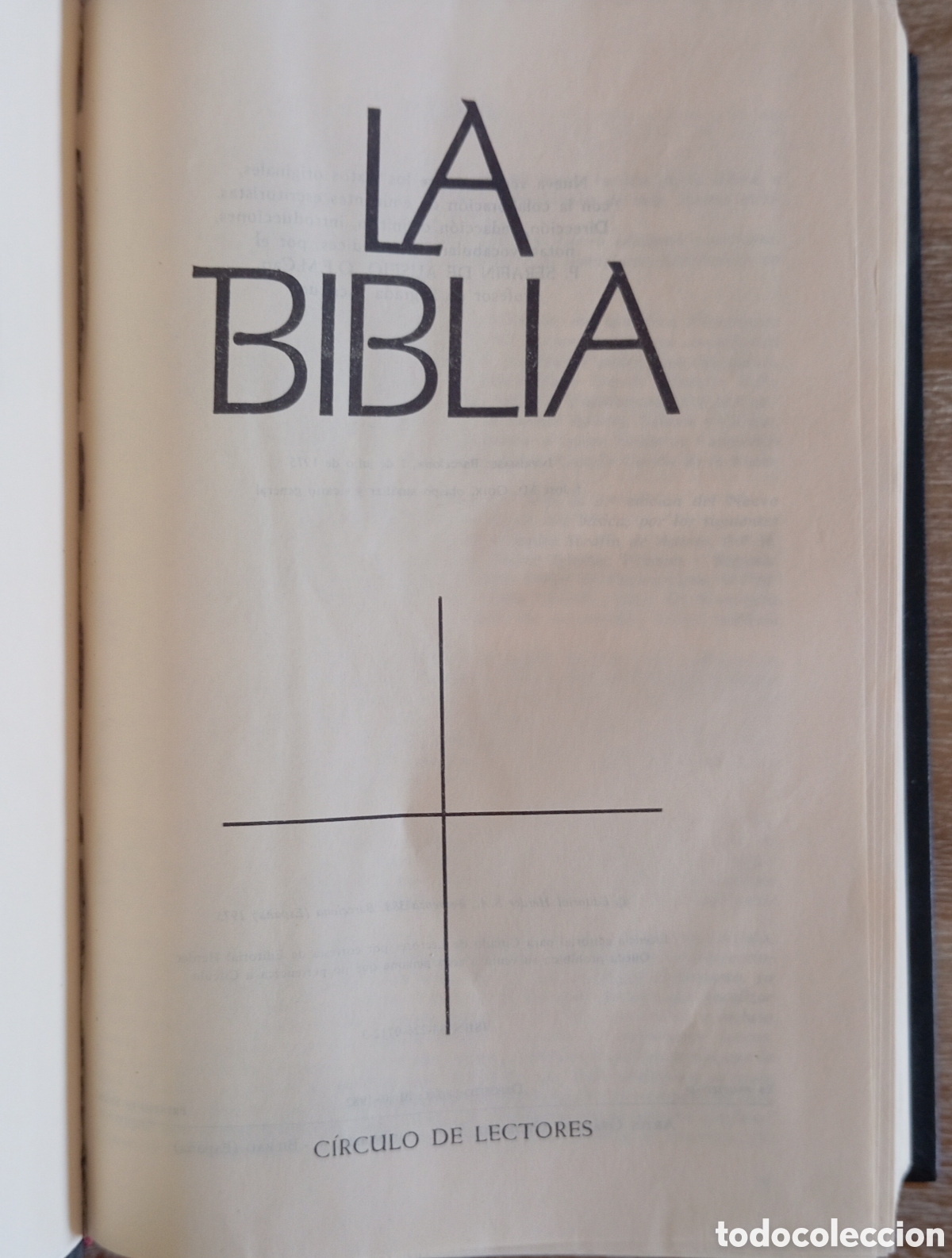 Libros de segunda mano: LA BIBLIA - CIRCULO DE LECTORES - Foto 2