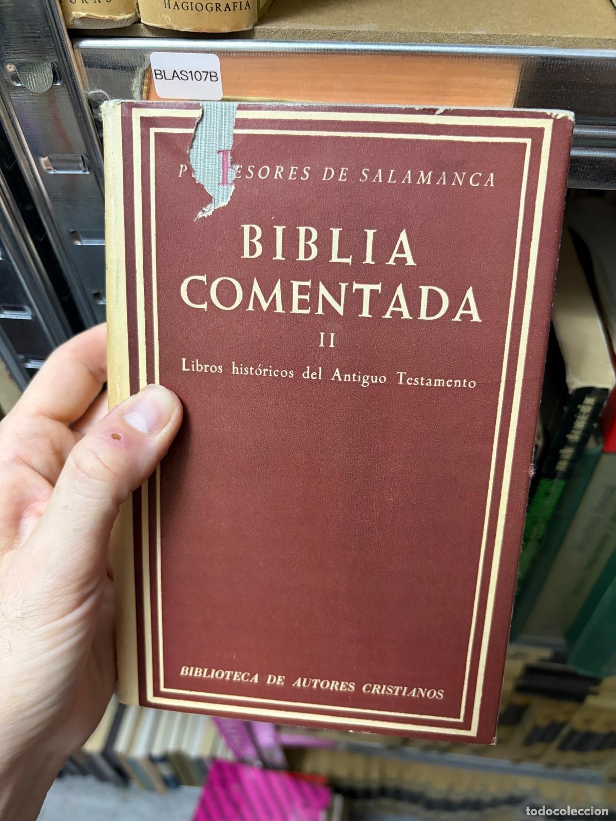 Libros de segunda mano: BLAS107B Biblia comentada I. Pentateuco. Profesores de Salamanca