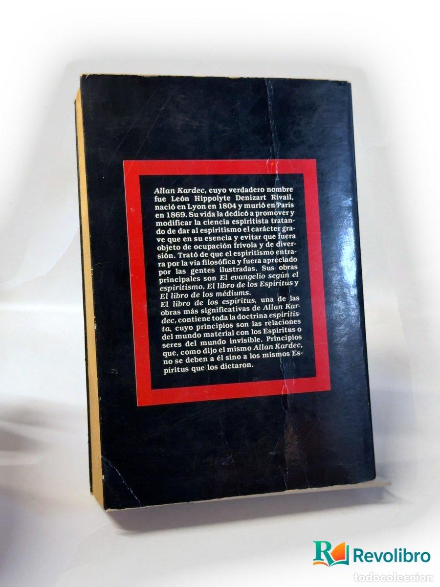 Libros de segunda mano: El libro de los esp&iacute;ritus - 1&ordf; edici&oacute;n - Allan Kardec - Foto 2