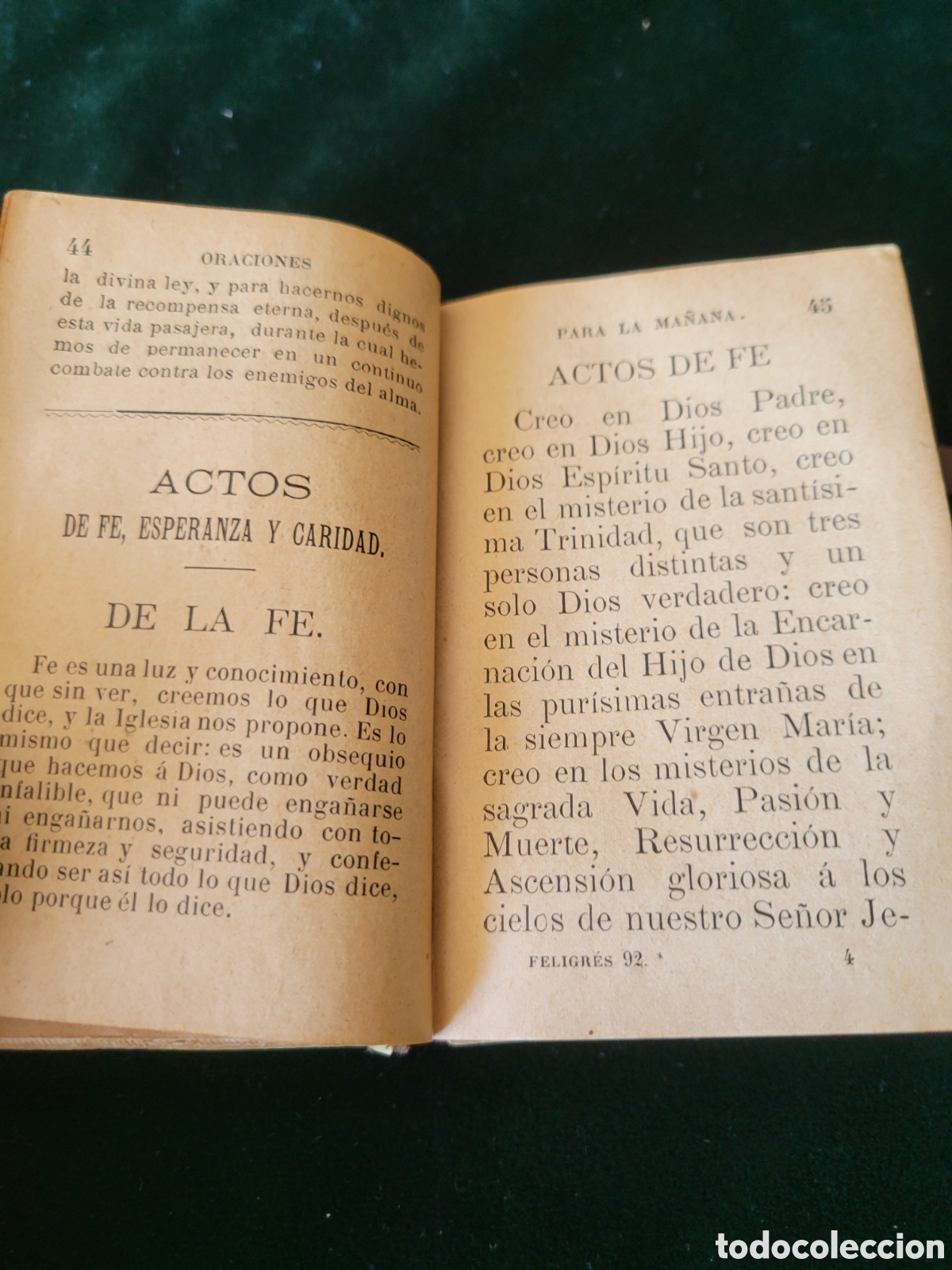 Libros de segunda mano: ANTIGUO LIBRO DE COMUNION - Foto 12
