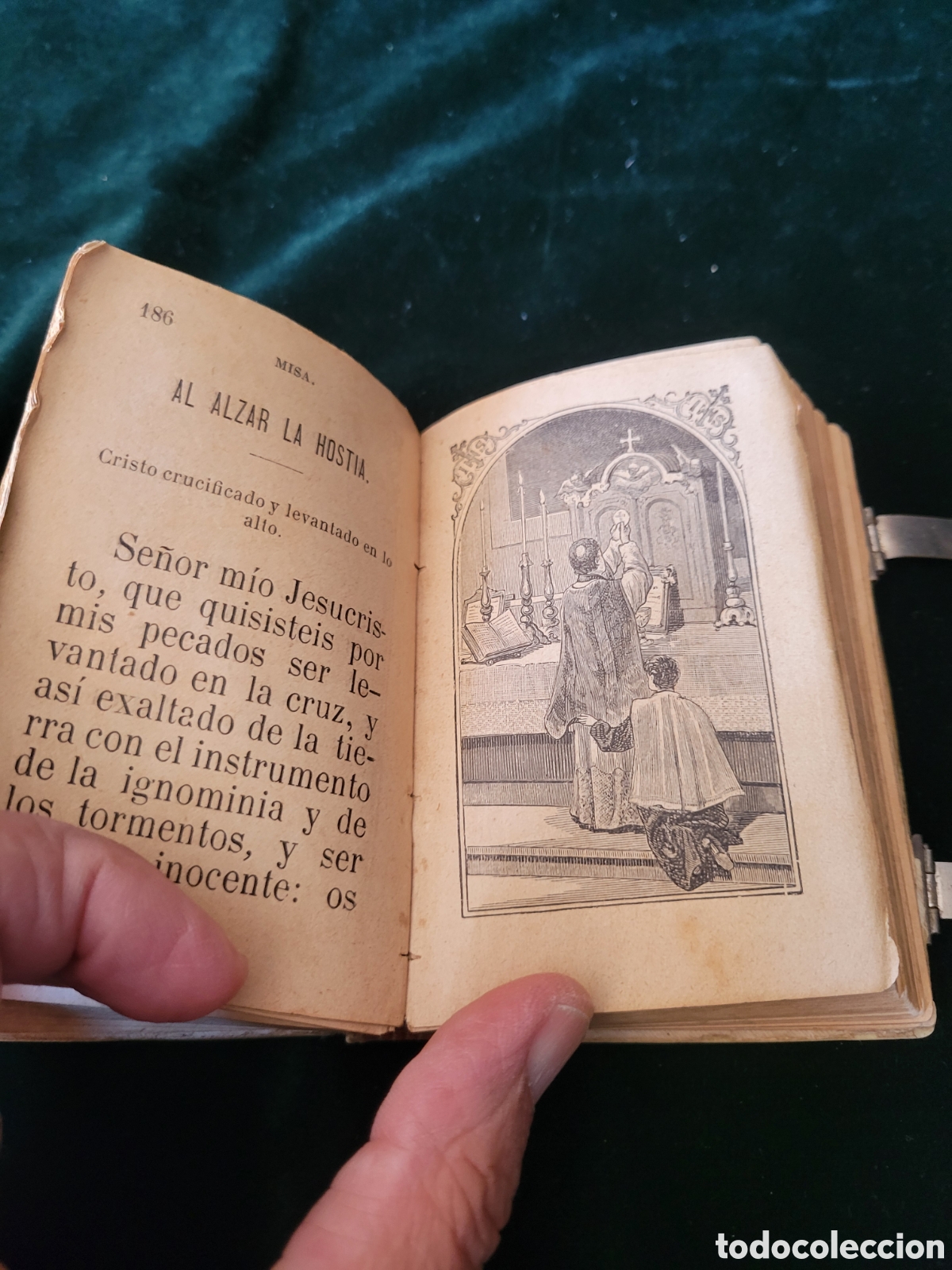 Libros de segunda mano: ANTIGUO LIBRO DE COMUNION - Foto 13