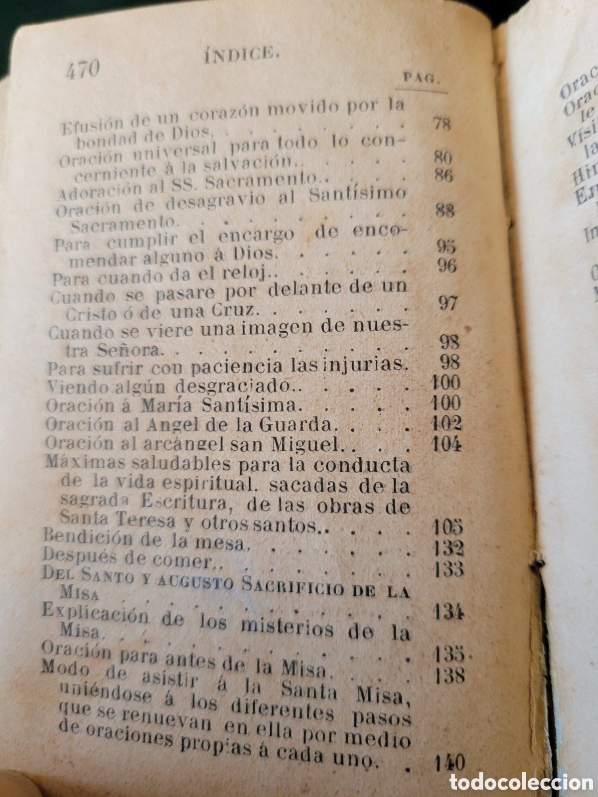 Libros de segunda mano: ANTIGUO LIBRO DE COMUNION - Foto 20