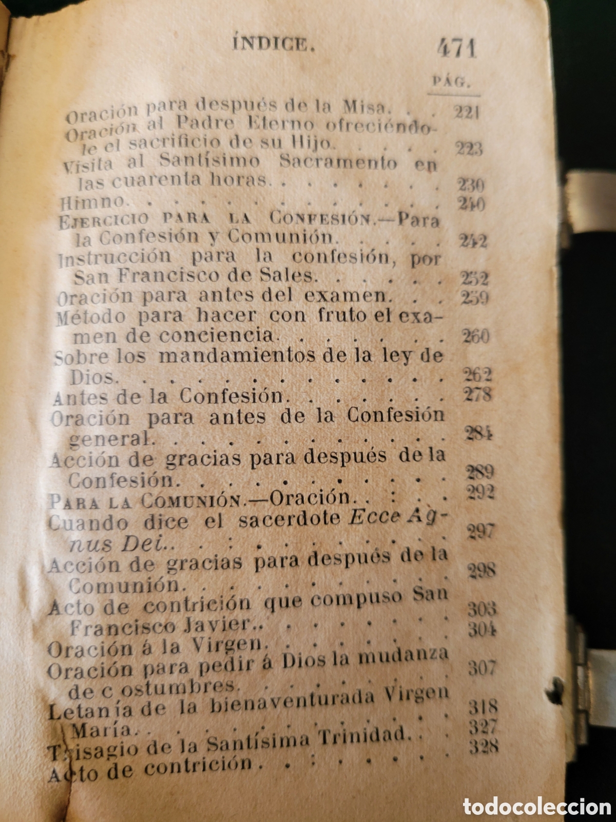 Libros de segunda mano: ANTIGUO LIBRO DE COMUNION - Foto 21