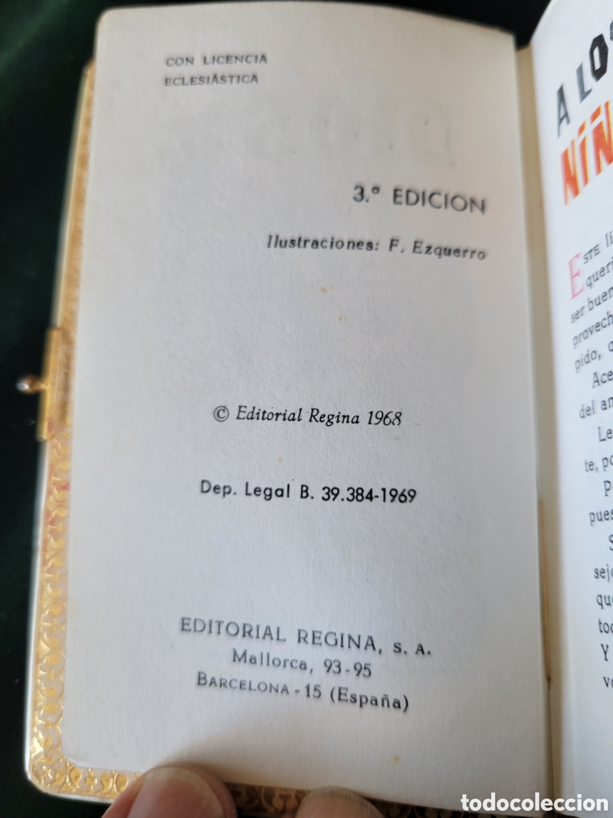 Libros de segunda mano: LIBRO DE COMUNION A&Ntilde;O 1969 - Foto 8