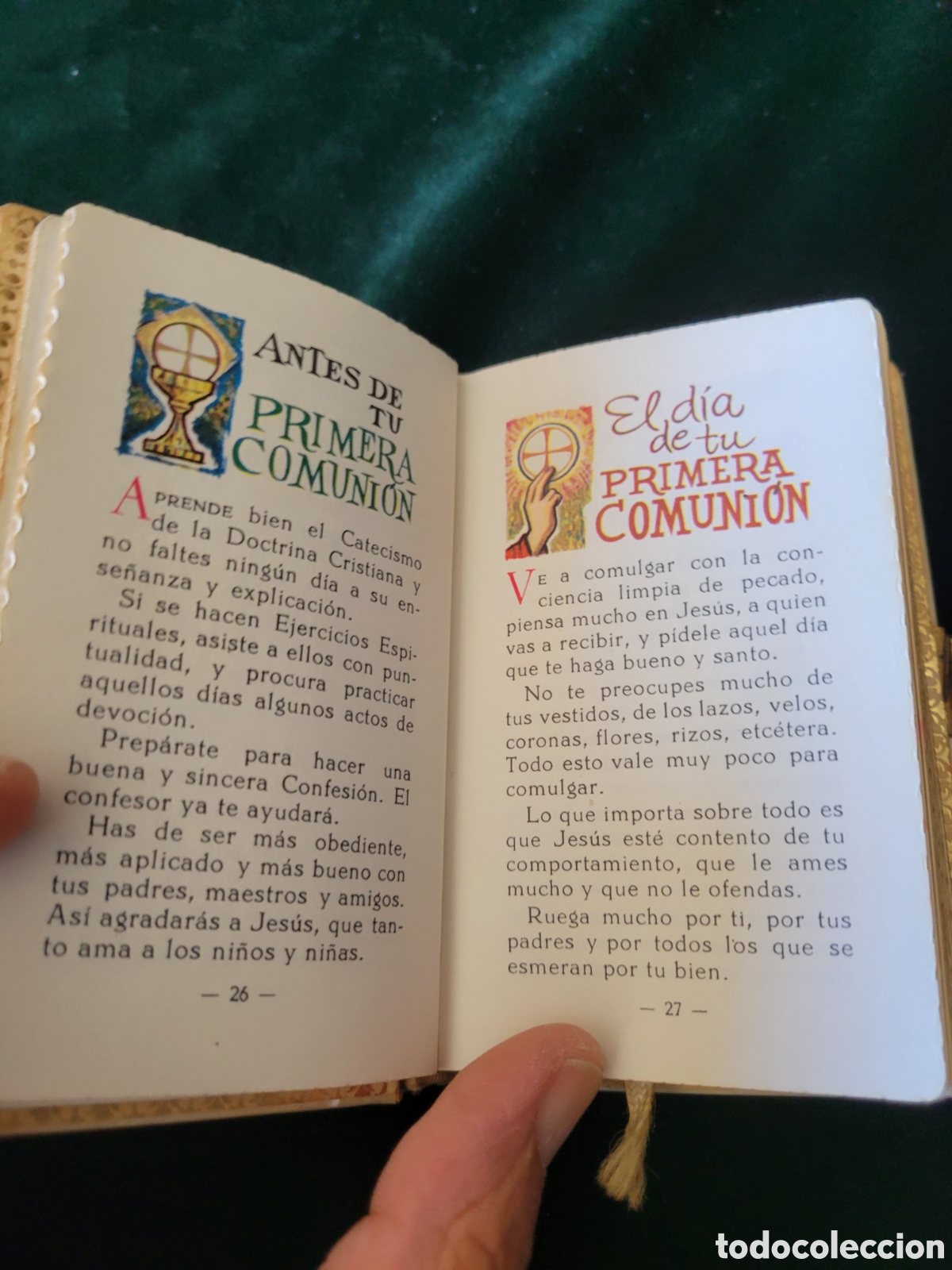 Libros de segunda mano: LIBRO DE COMUNION A&Ntilde;O 1969 - Foto 11