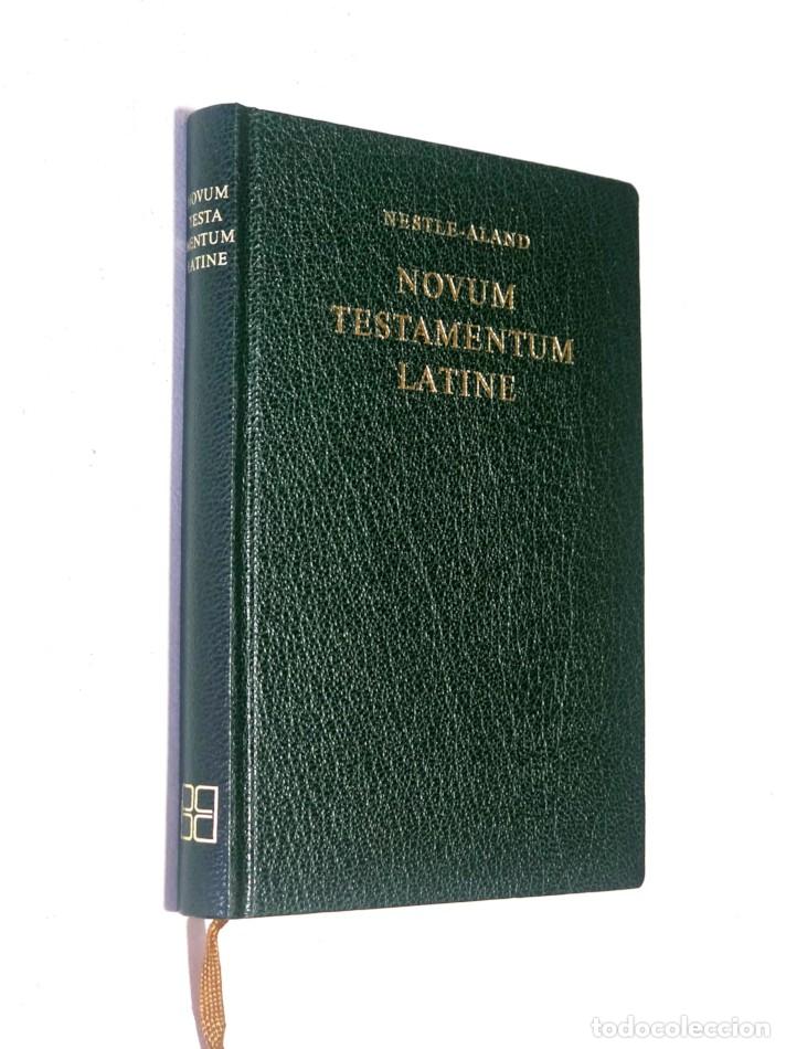 Libros de segunda mano: NOVUM TESTAMENTUM LATINE