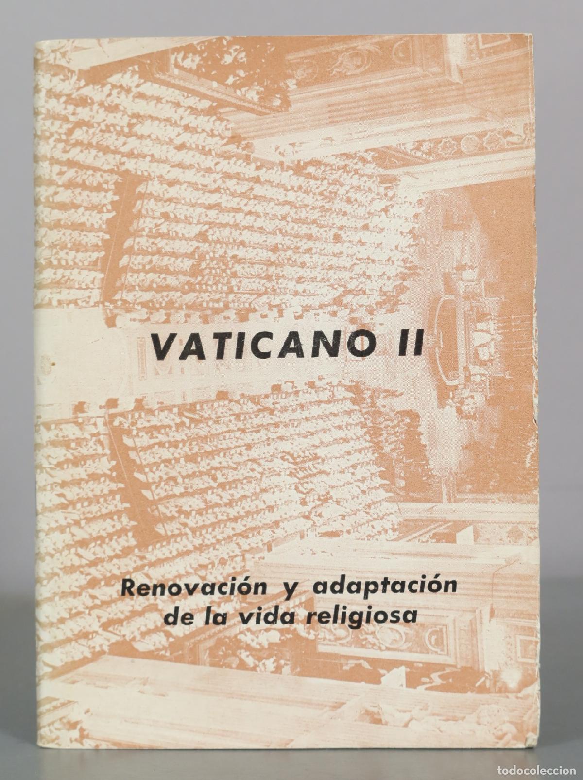 Libros de segunda mano: Vaticano II - Renovaci&oacute;n y adaptaci&oacute;n de la vida religiosa
