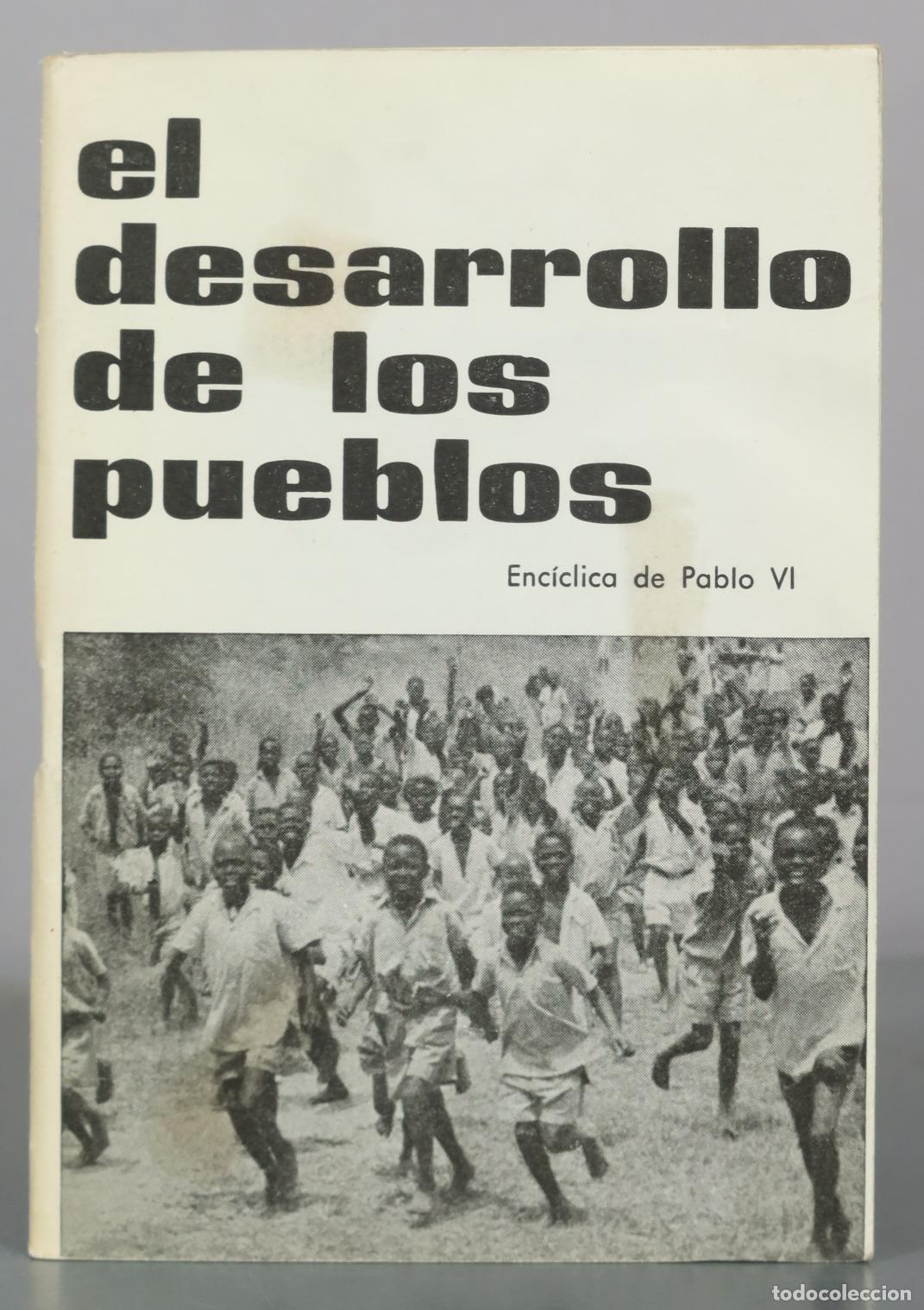 Libros de segunda mano: El desarrollo de los pueblos - Pablo VI - Ediciones Paulinas