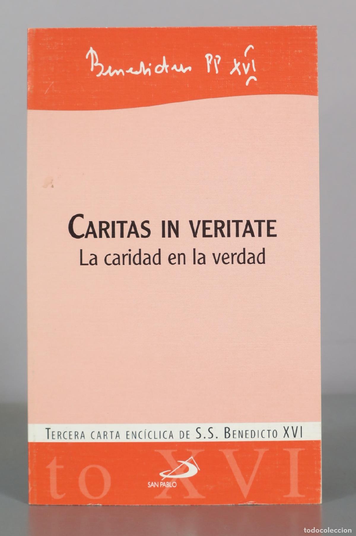 Libros de segunda mano: Caritas in Veritate - Benedicto XVI - Editorial San Pablo