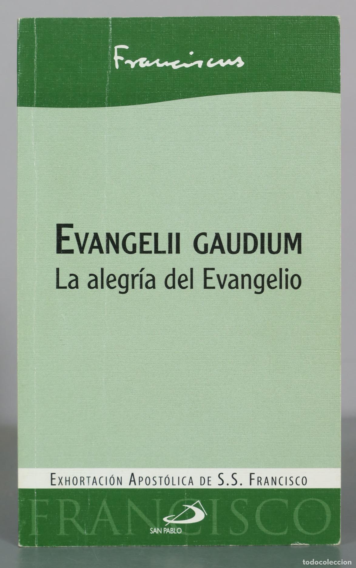 Libros de segunda mano: Evangelii Gaudium - La alegria del Evangelio - Papa Francisco - San Pablo