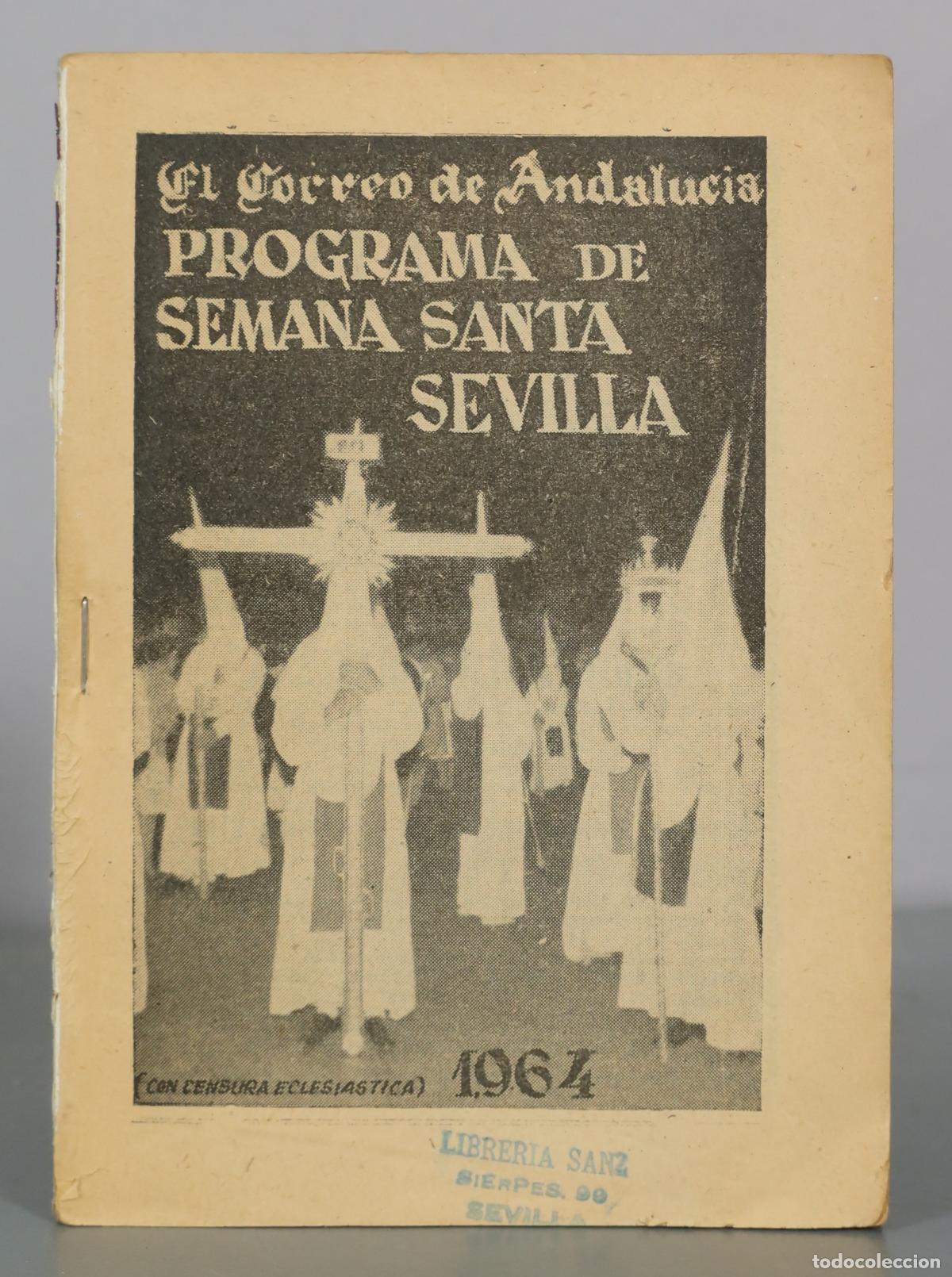Libros de segunda mano: El Correo de Andalucia - Programa de Semana Santa Sevilla