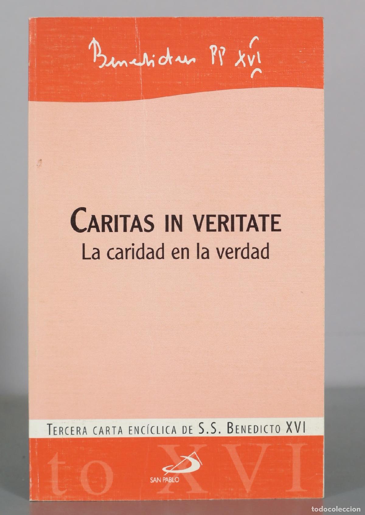 Libros de segunda mano: Caritas in Veritate - Benedicto XVI - San Pablo