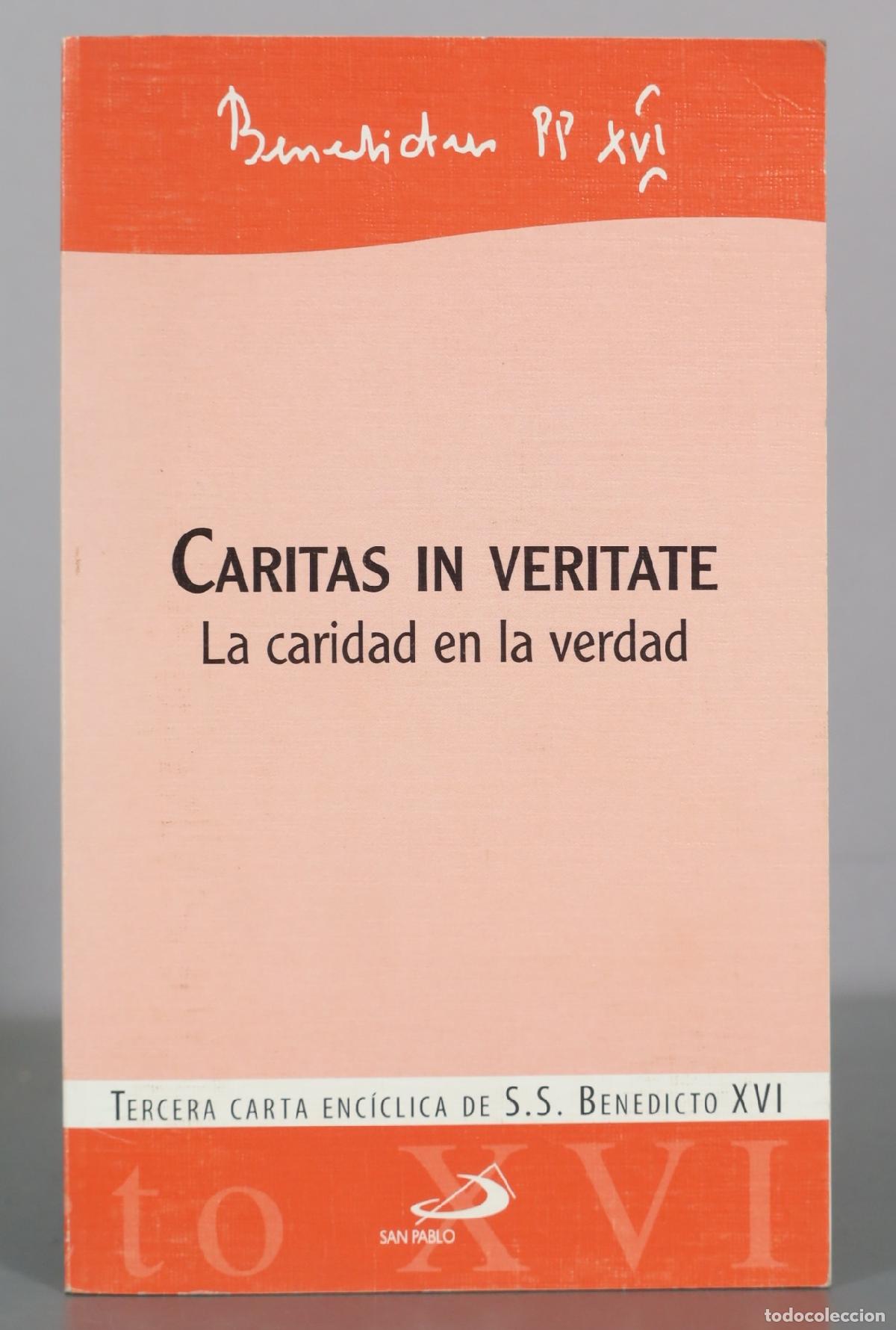 Libros de segunda mano: Caritas in Veritate - Benedicto XVI - San Pablo