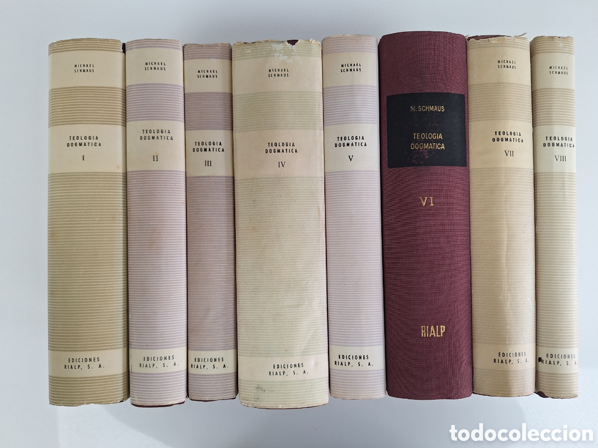 Libros de segunda mano: M. SCHMAUS, Teologia Dogmatica, 8 tomos (completa)