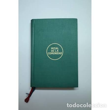 Libros de segunda mano: Misal de la comunidad - Varios - Seix Barral - 1972
