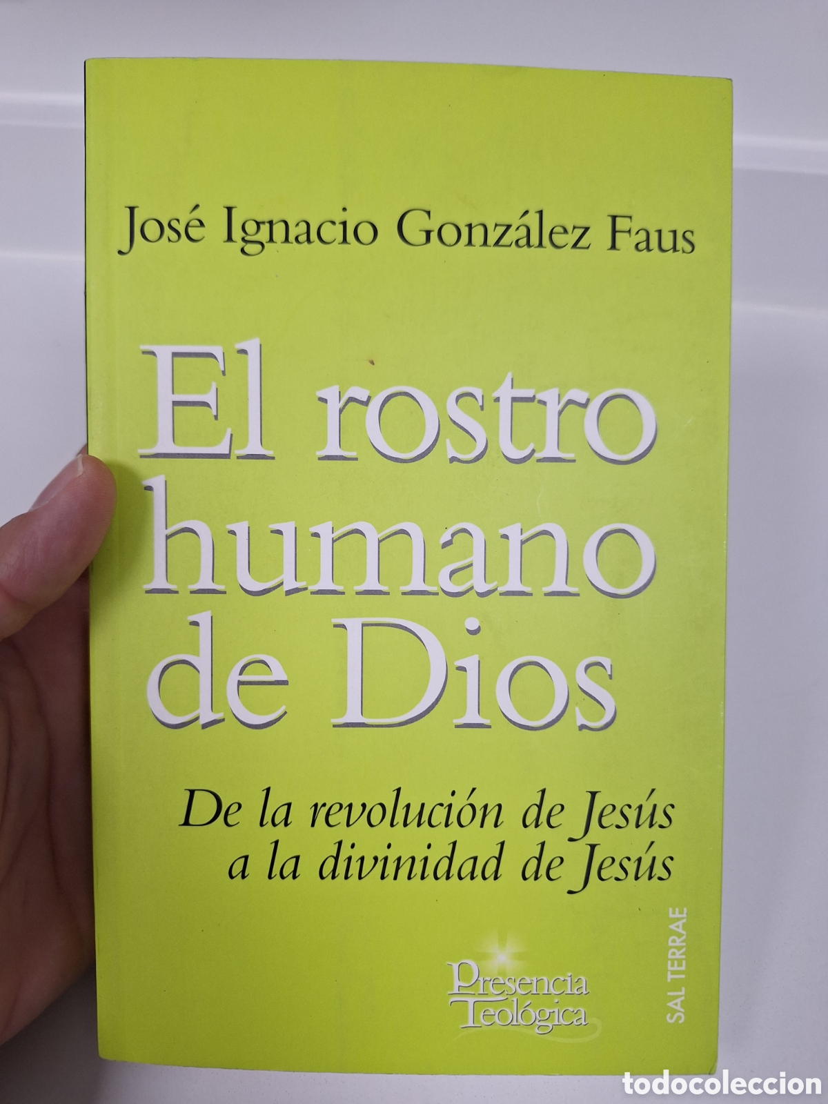 Libros de segunda mano: J. I. GONZALEZ FAUS, El rostro humano de Dios