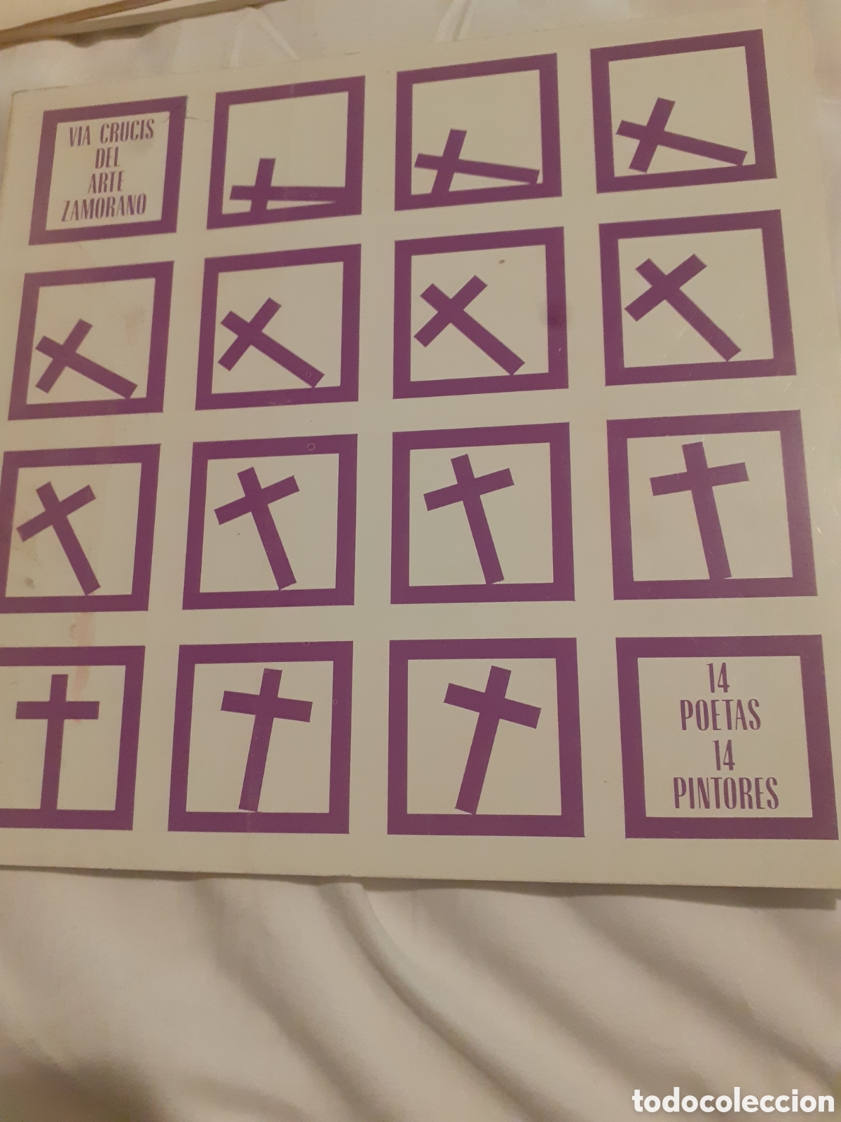 Libros de segunda mano: VIACRUCIS DEL ARTE ZAMORANO. SEMANA SANTA ZAMORA. COFRADIA DEL VIA CRUCIS. 1991. LIBRO