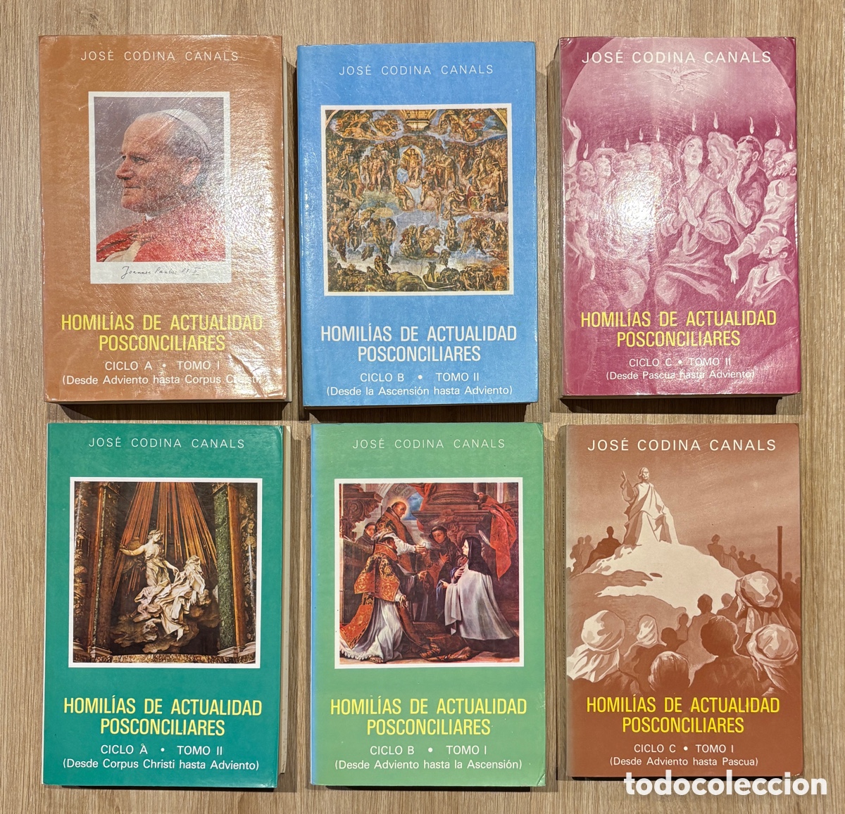Libros de segunda mano: A017-Colecci&oacute;n Completa 6 Tomos Homil&iacute;as de Actualidad Posconciliares - J. Codina