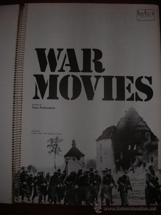 Libros de segunda mano: WAR MOVIES BY TOM PERLMUTTER - Foto 2