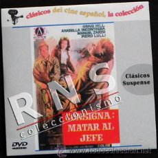 Libros de segunda mano: DVD CONSIGNA MATAR AL JEFE PELÍCULA BÉLICA CINE ESPAÑOL ITALIANO II GUERRA MUNDIAL ZARZO -NO LIBRO